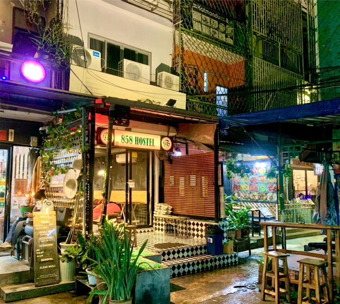 858Hostel Bkk In Khaosan Road Bangkok Exteriör bild