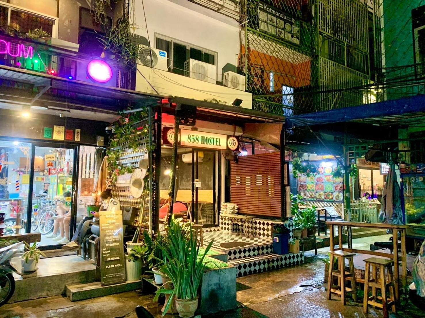 858Hostel Bkk In Khaosan Road Bangkok Exteriör bild